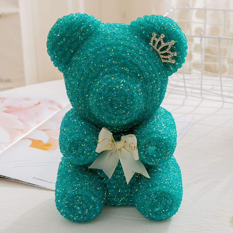 Diamond Crown Bear Teacher's Day
