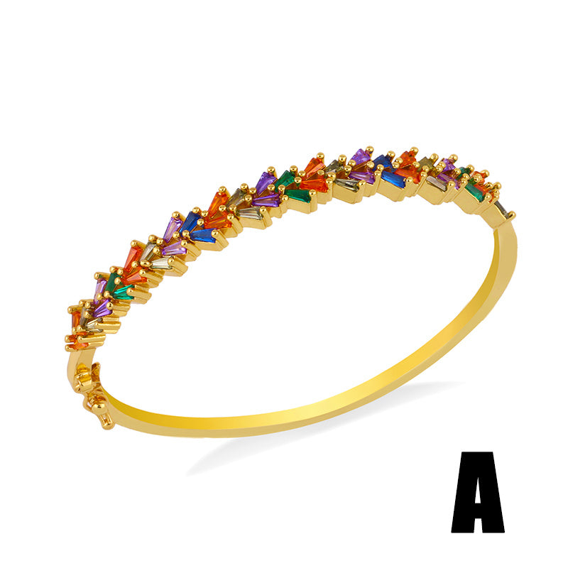 Color Zircon Bracelet