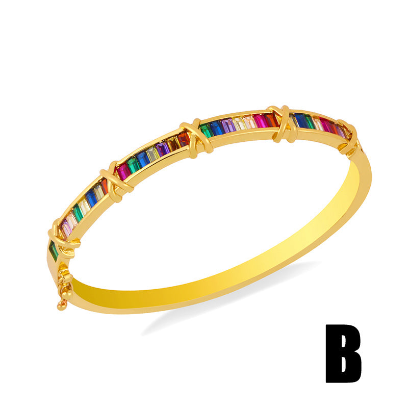 Color Zircon Bracelet