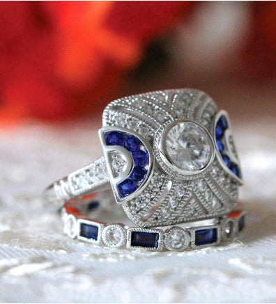 Blue Topaz Ring