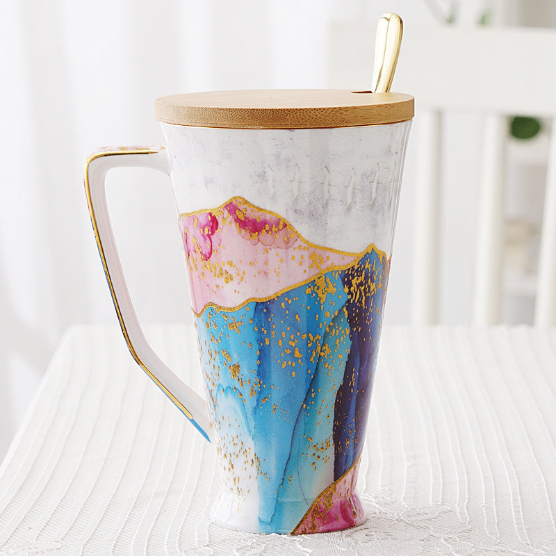 Bone China Mug Water Cup Large Capacity
