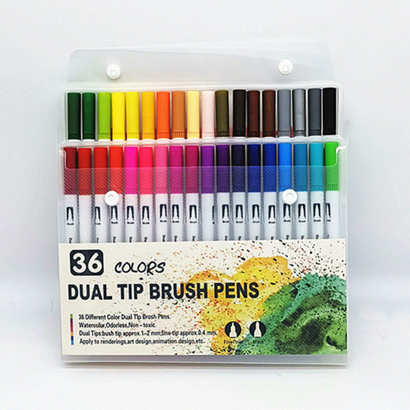 Color Water - Based Double - Headed Marker
