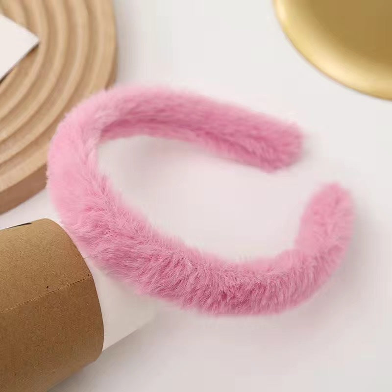 Cute Face Wash Hair Bands Female Cartoon Headwear Hair Band Headband Apply