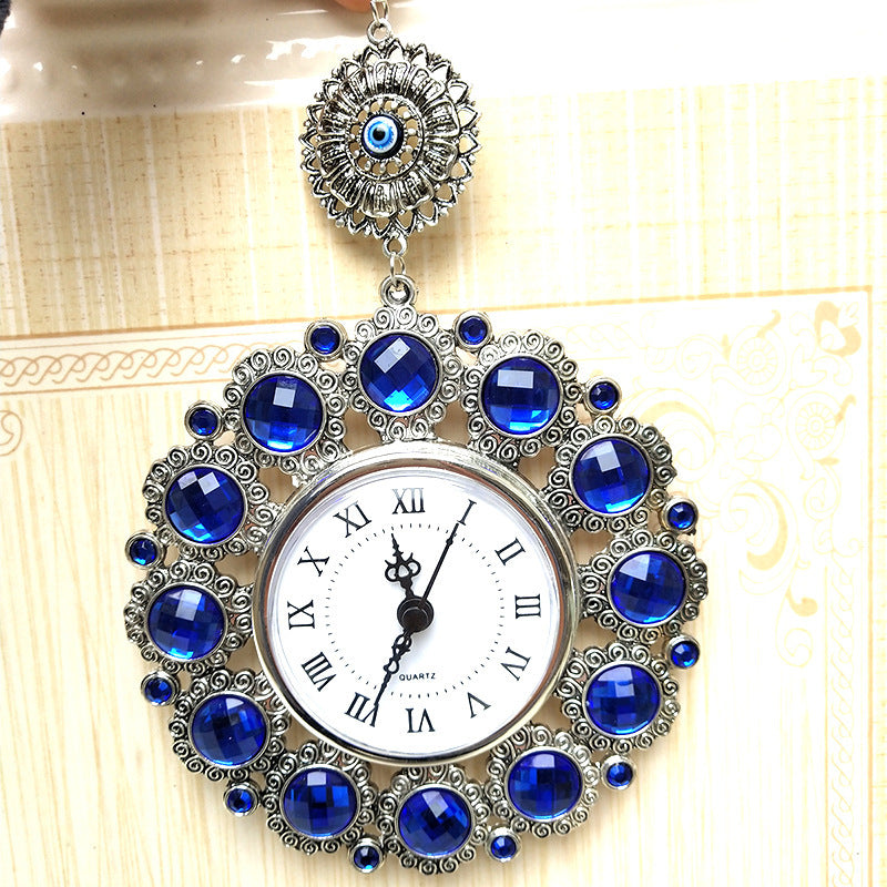 Blue Eyes Clock