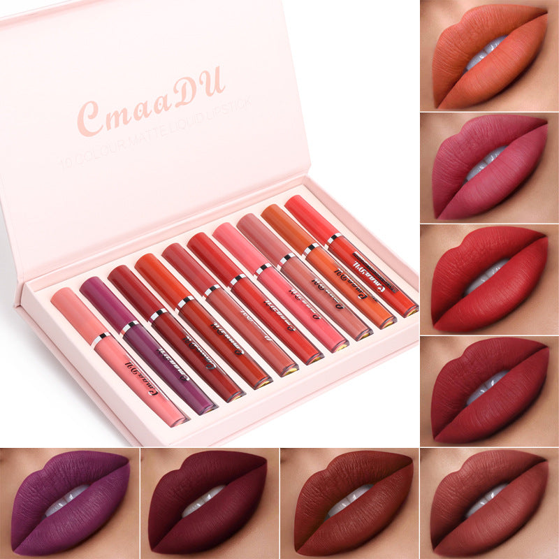 Women's Non-Stick Cup Waterproof Matte Lipstick