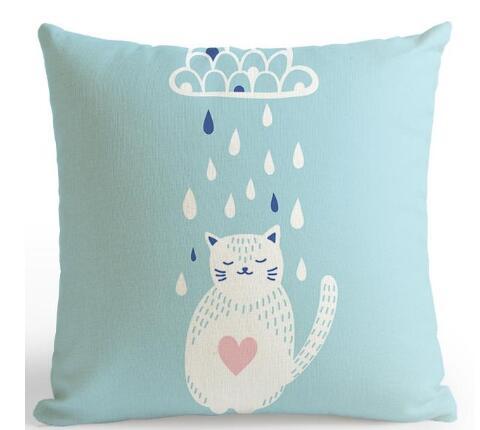 Be Happy Bear Cushion Cover