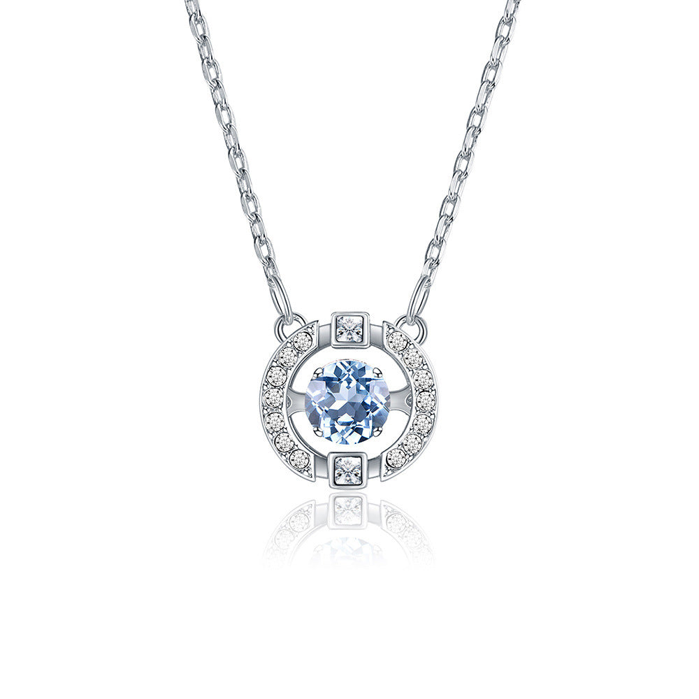 Colorful And Lively Crown Necklace Pendant For Women