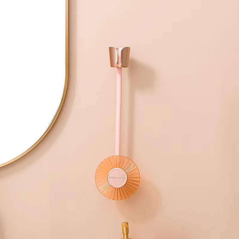 Bathroom Storage Hair Dryer Wall-Mounted Rotatable Rack
