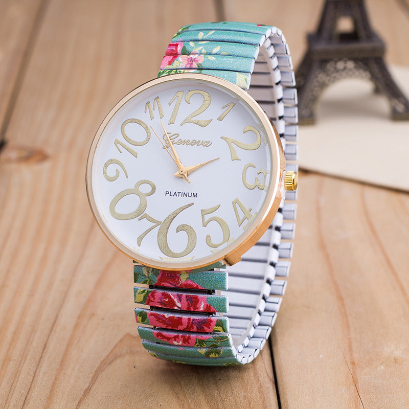 Elastic Band when Adornment Watches Ladies Watch