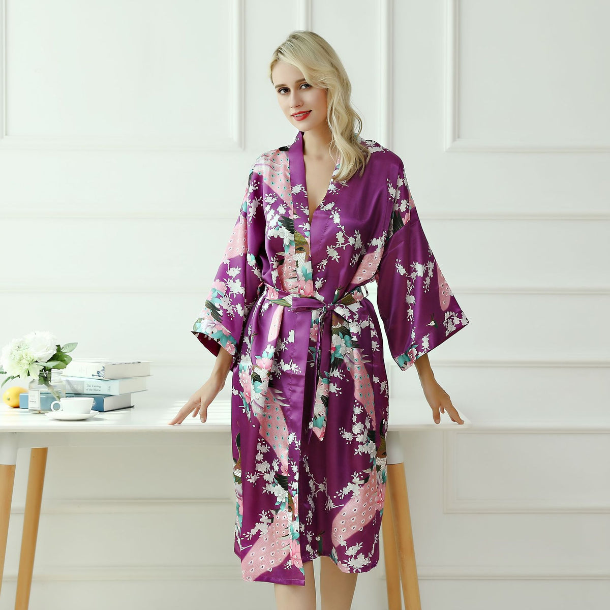 Peacock Pattern Pajamas