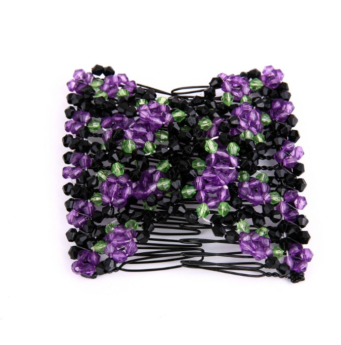 Korean Version of the Running Rivers and Lakes Stalls Hot Products Bright Beaded Variety Hair Clips Magic Hair Comb Hair