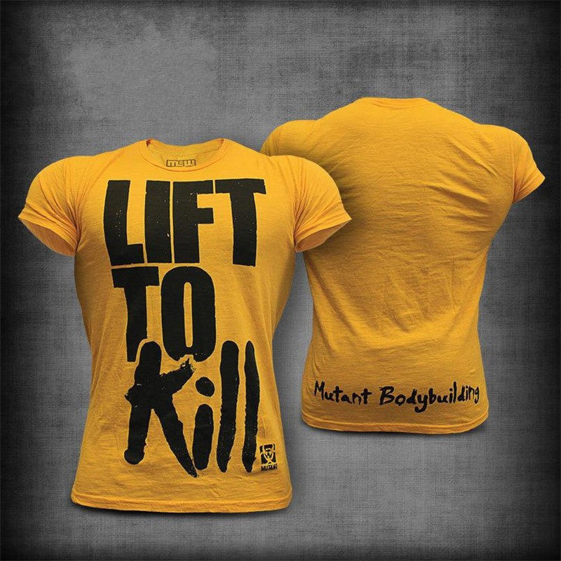 Fitness Short Sleeve Male Brother Personality Printing Sports Short Sleeve