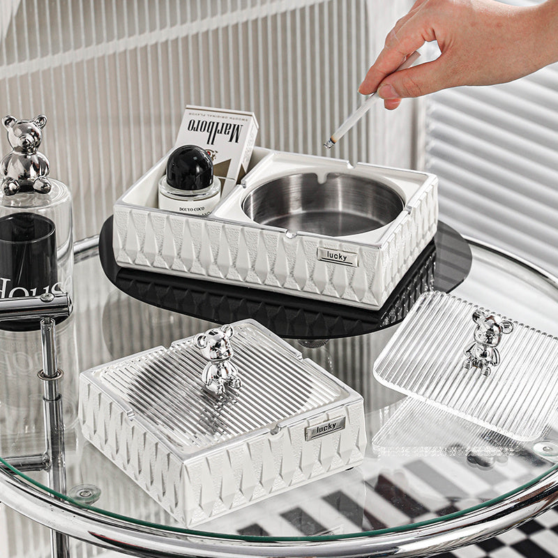 Anti-fly Ash Of Office Light And Luxurious Personality Ashtray
