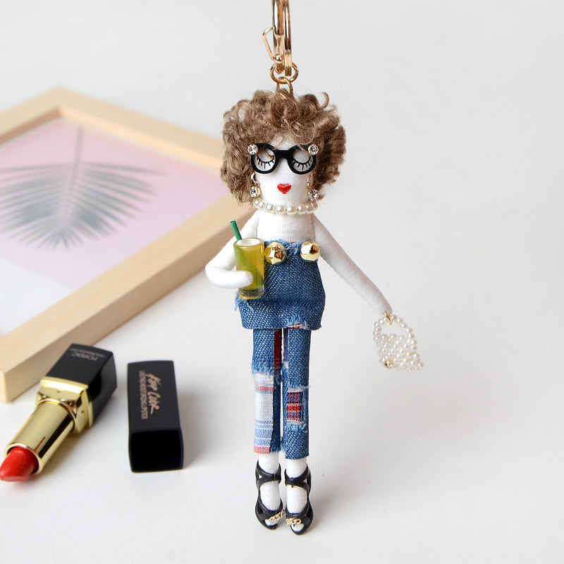 Fur Accessories Female Lady Mink Hair Pendant