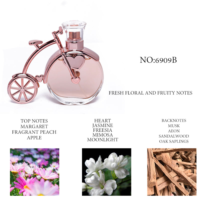 Women's Bicycle Perfume Flower And Fruit Flavor 50ml