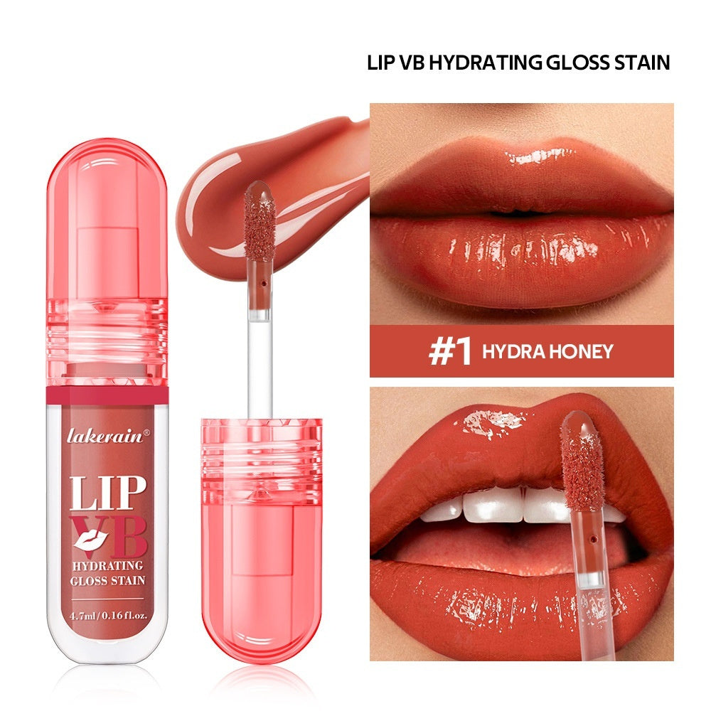 Lakerain Vitamin B Gloss Lip Lacquer Nourishing Hydrating And Moisturizing