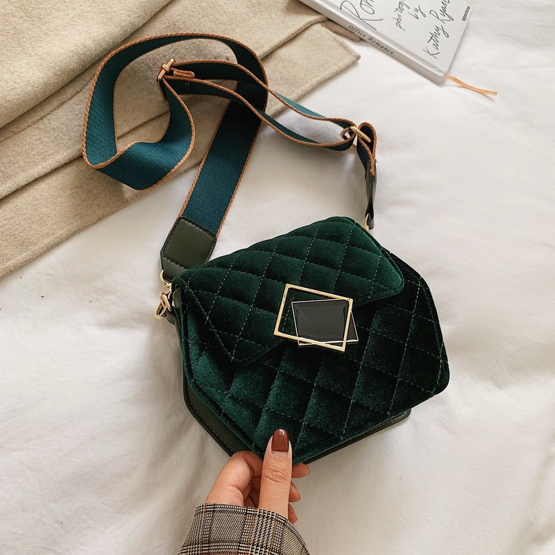 Velvet Diamond Bag