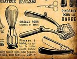 20*30 Retro Nostalgia Barber Shop Retro Metal Frameless Painting Poster
