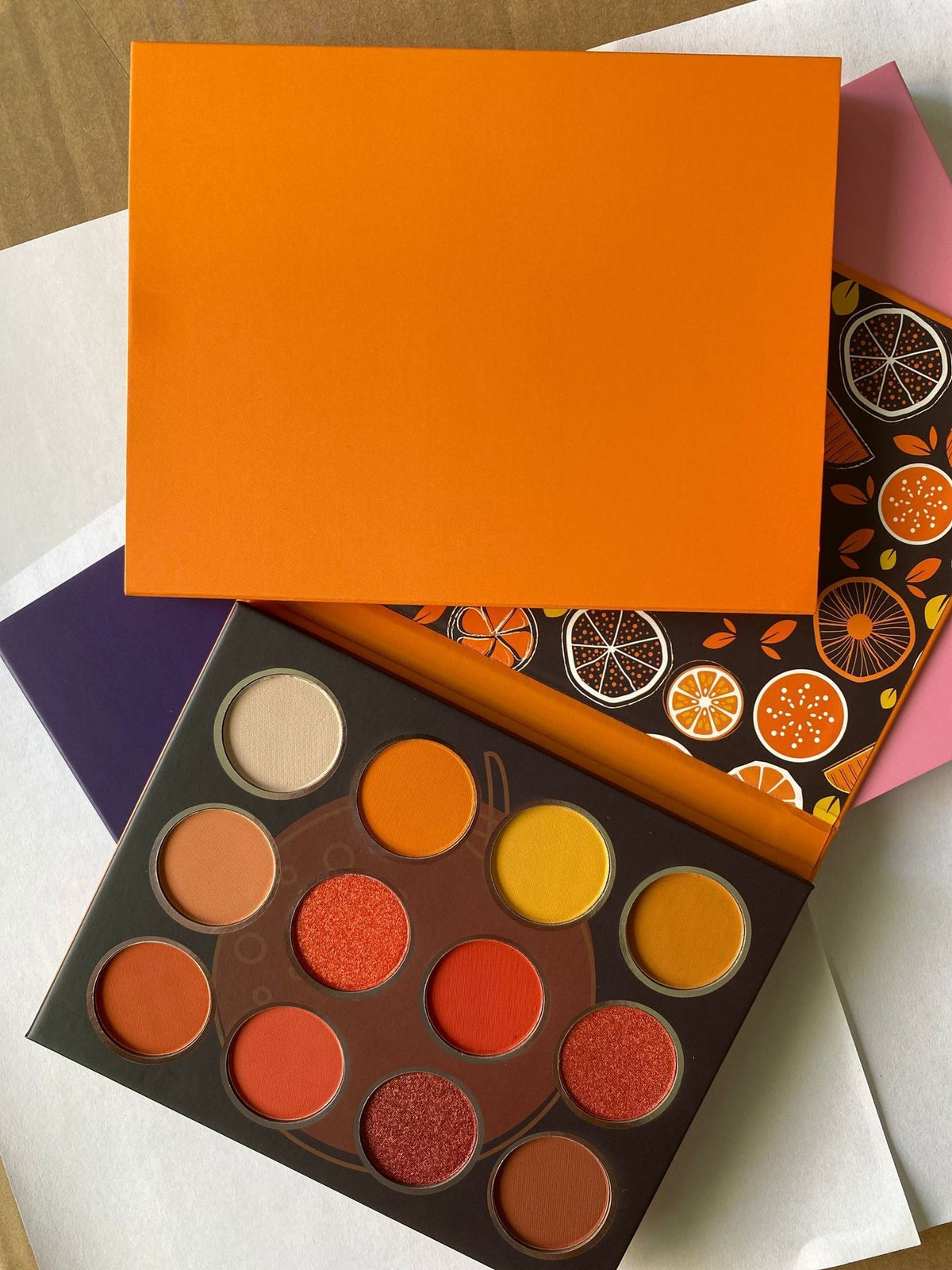 Fruit Series 12 Color Eyeshadow Palette Portable And Easy