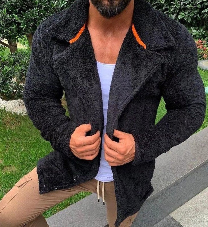 Double Velvet Coat