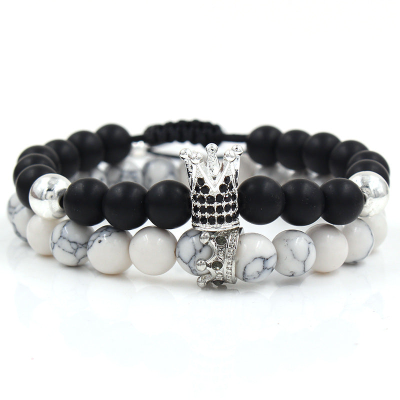 Crown White Pine Crown Bracelet