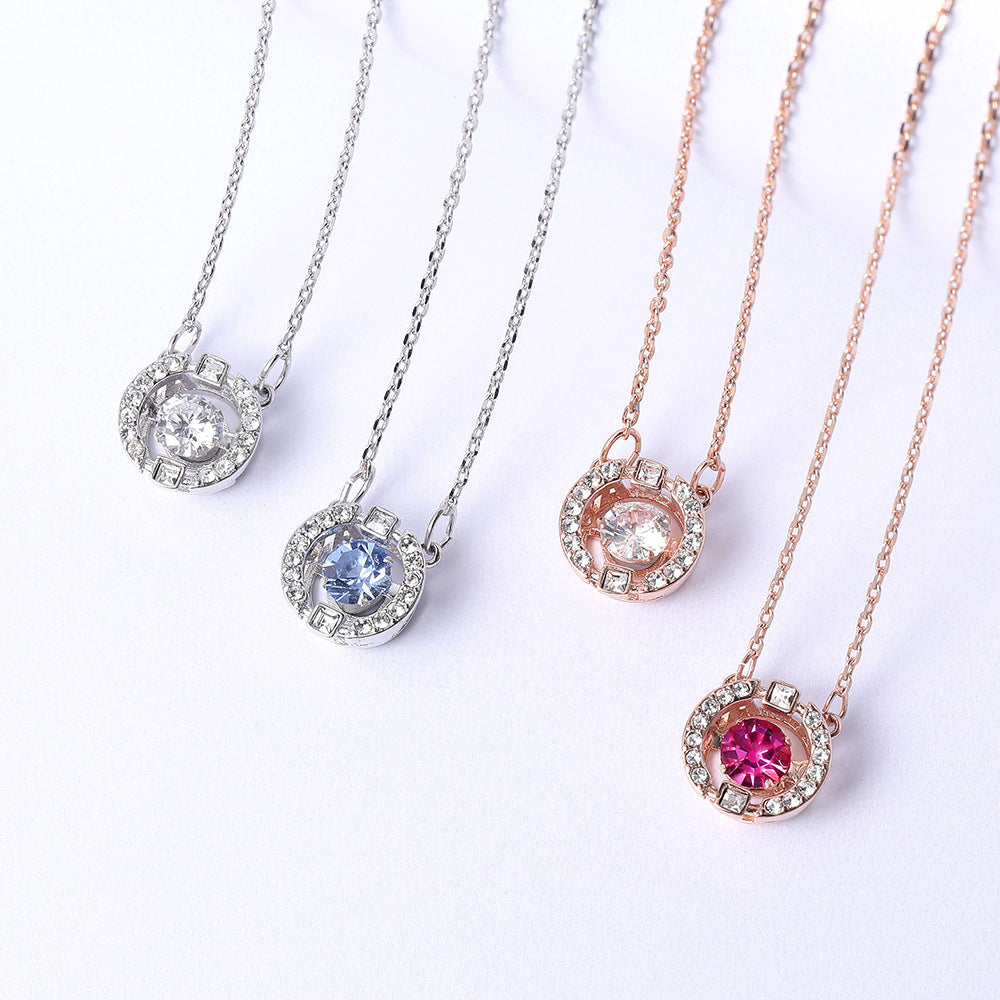 Colorful And Lively Crown Necklace Pendant For Women