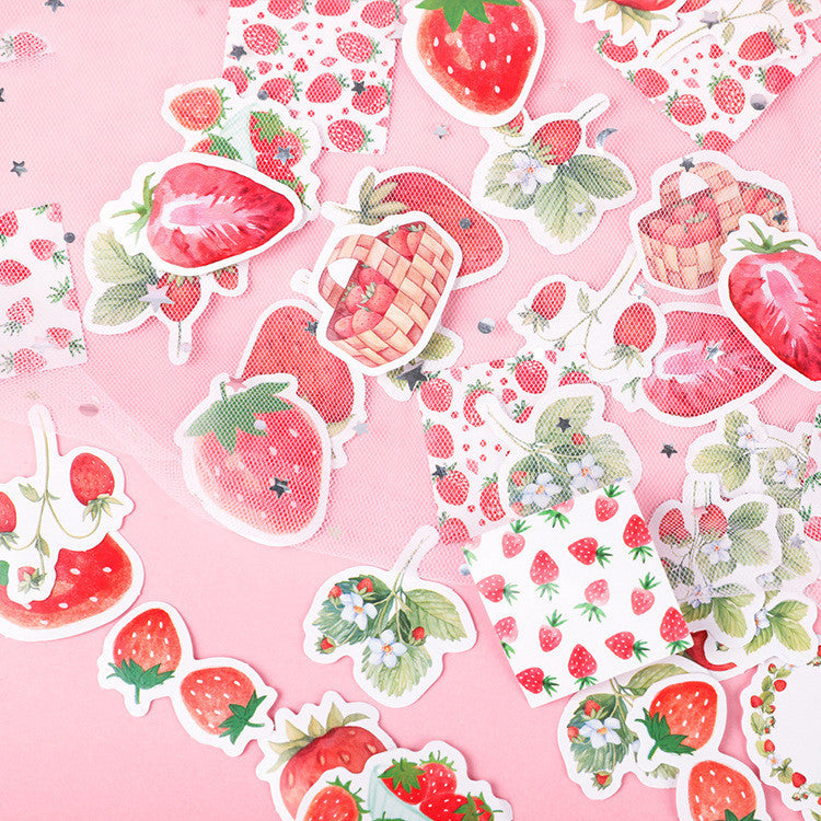 45 Pieces of Strawberry Cheese