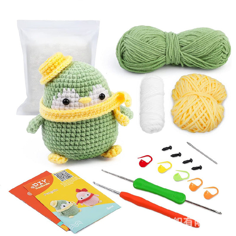 Crochet Material Package Woven Wool Ball Handmade Doll Diy Knitted Crochet Material Package