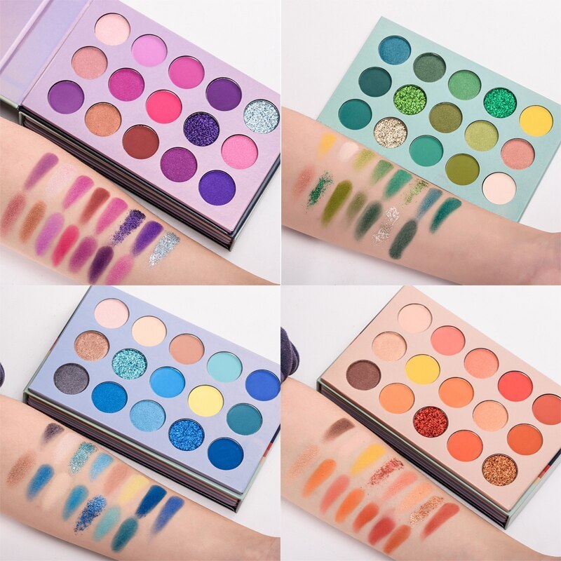 BEAUTY GLAZED 60 Color Four-Layer Three-Dimensional Eyeshadow Palette