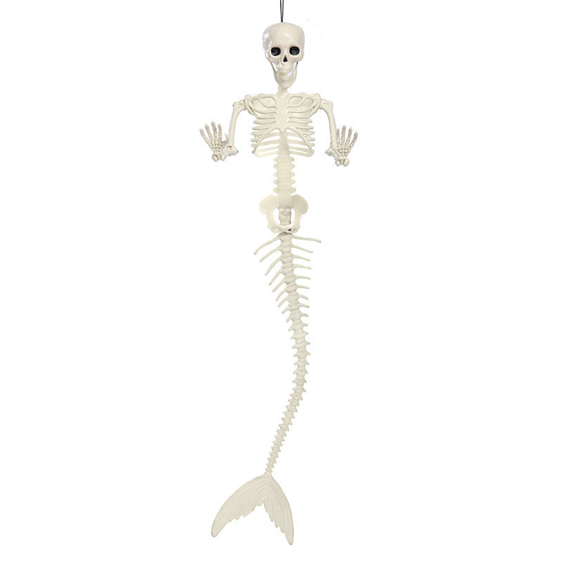 Halloween Skull Fish-Skeleton Hanger 80cm Simulation