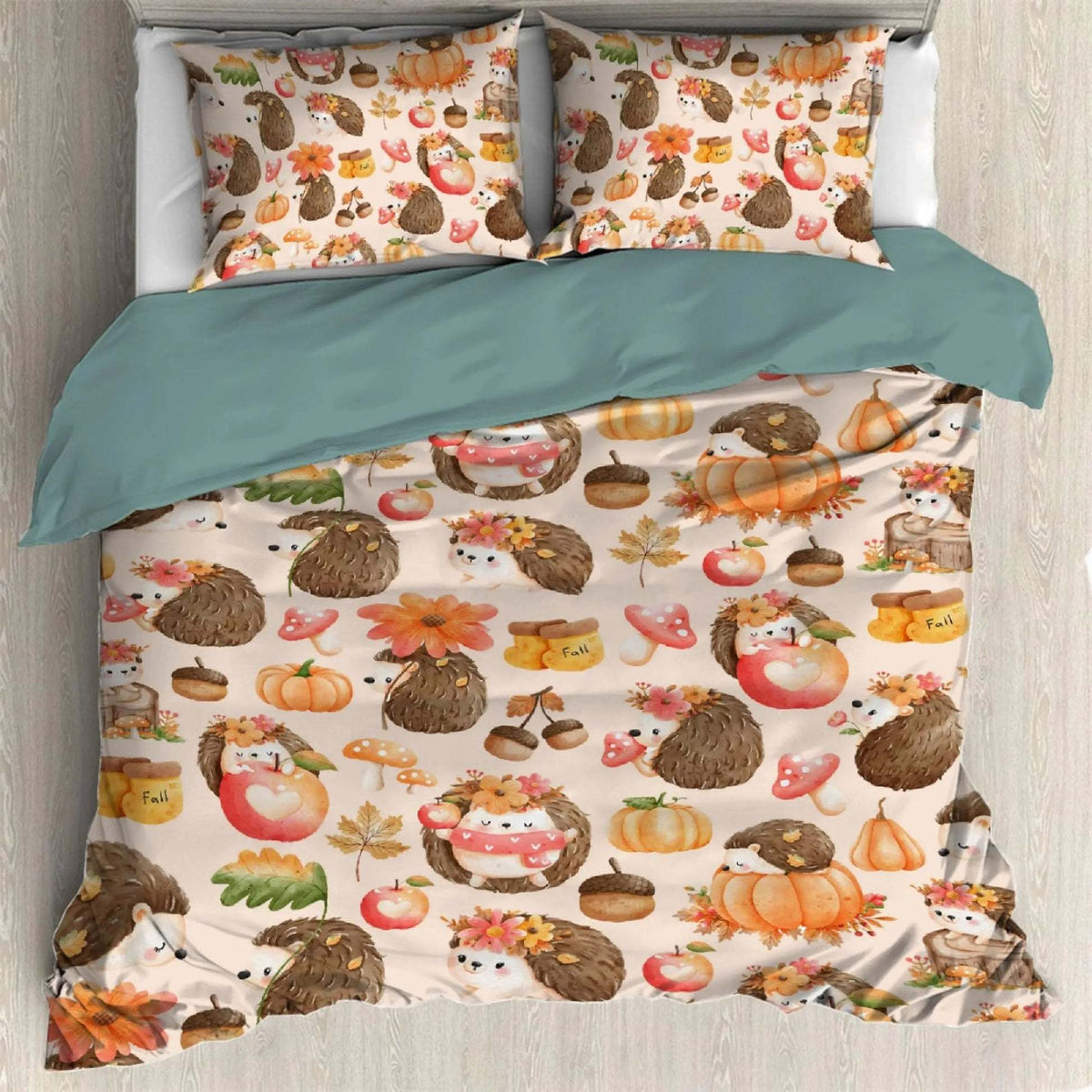 3d Digital Printed Bed Sheet Quilt Cover Bedding Three-Piece Set