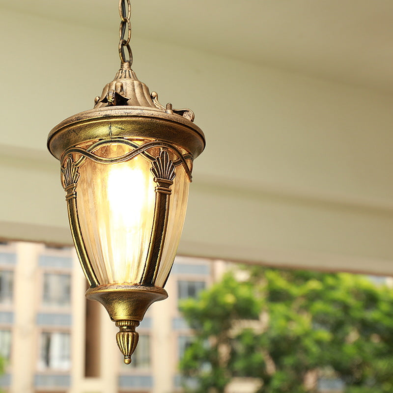 Outdoor Waterproof LED Chandelier Corridor Aisle Garden Lamp