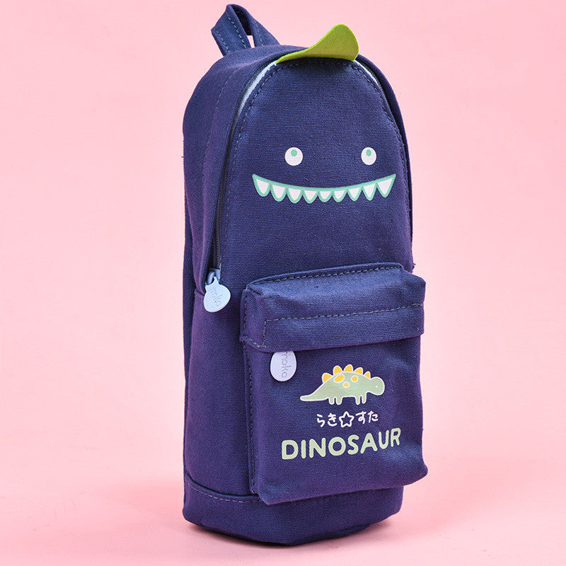 Cute Schoolbag Pen Large Capacity Stationery Bag