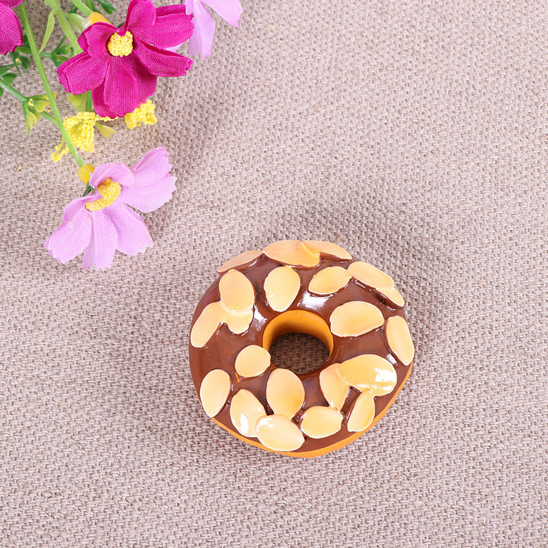 Donut Refrigerator Magnet Food Bread Simulation Three-Dimensional Magnet Magnetic Creative Refrigerator Magnet