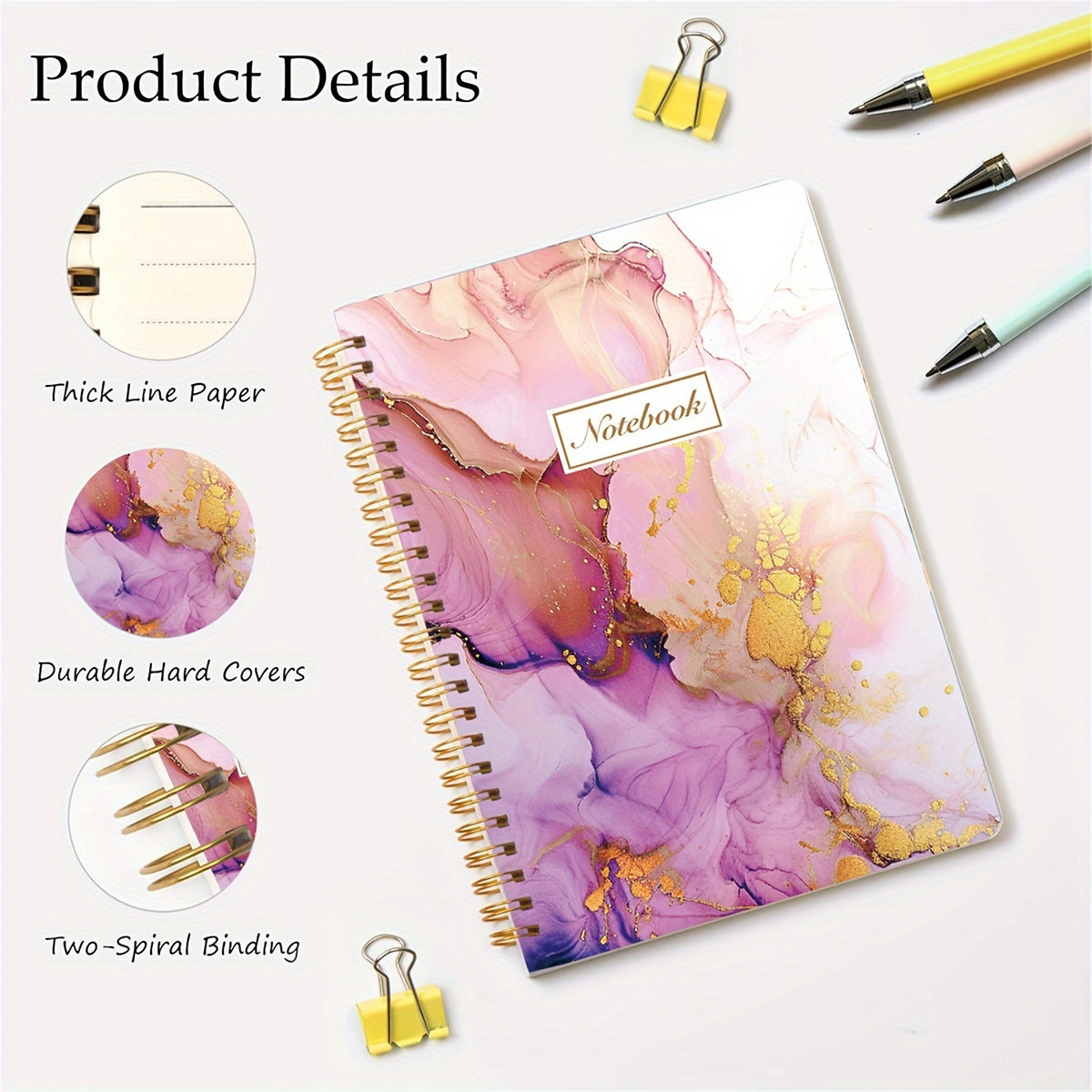 Three Notebooks
