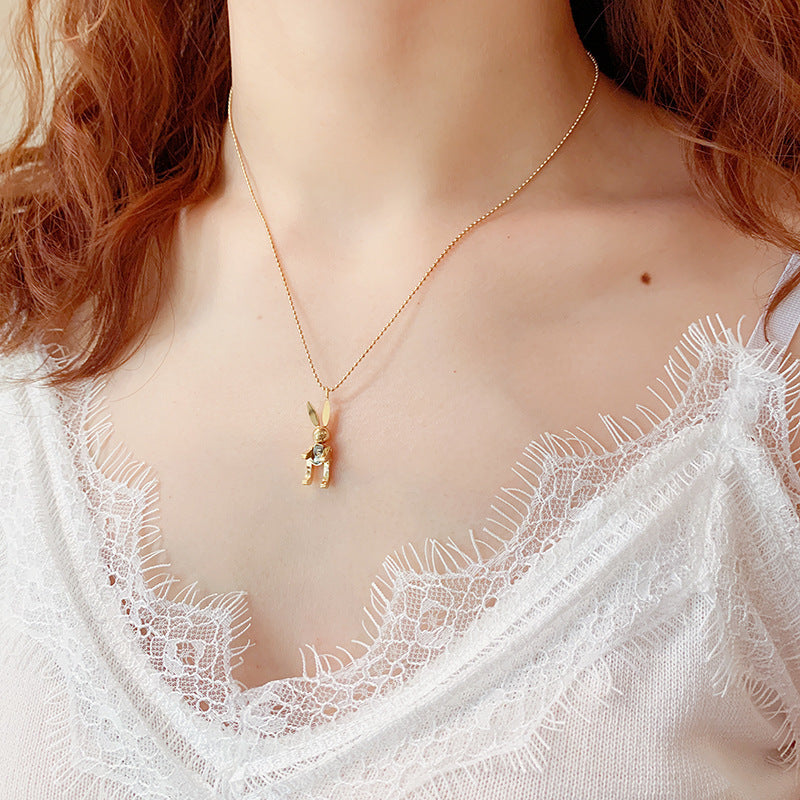 Delicate Rabbit Necklace