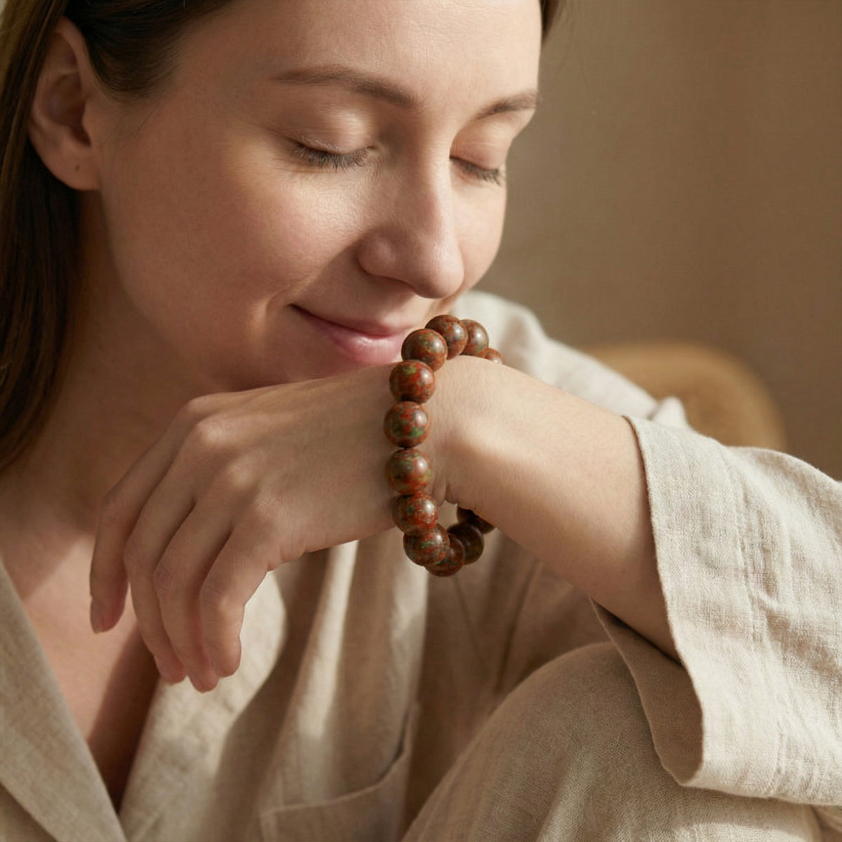 Traditional Chinese Medicine Jewelry Bead Bracelet