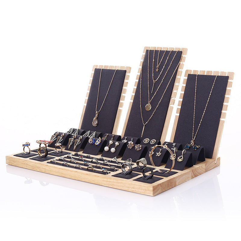 Bamboo Fungus Ring Frame Jewelry Storage Tray