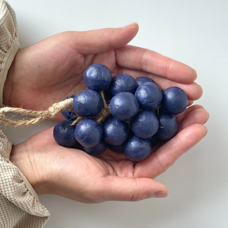 Simulation Whole String Of Green Grapes Handmade Soap
