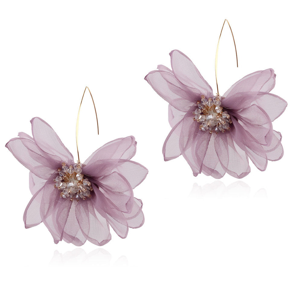 Earrings Sen Style Earrings Female Korean Temperament  Earrings