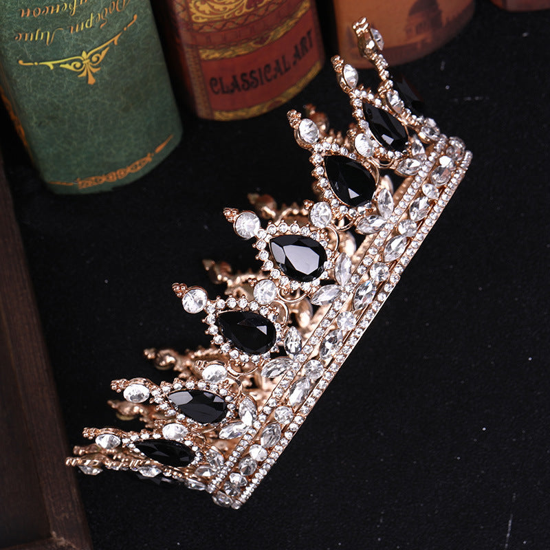 Fashion Alloy Color Crystal Bridal Crown