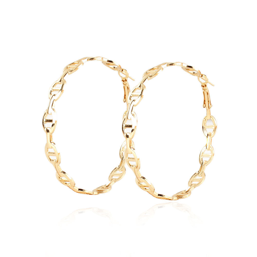 Hoop Earrings European And American  Style Earrings Earrings