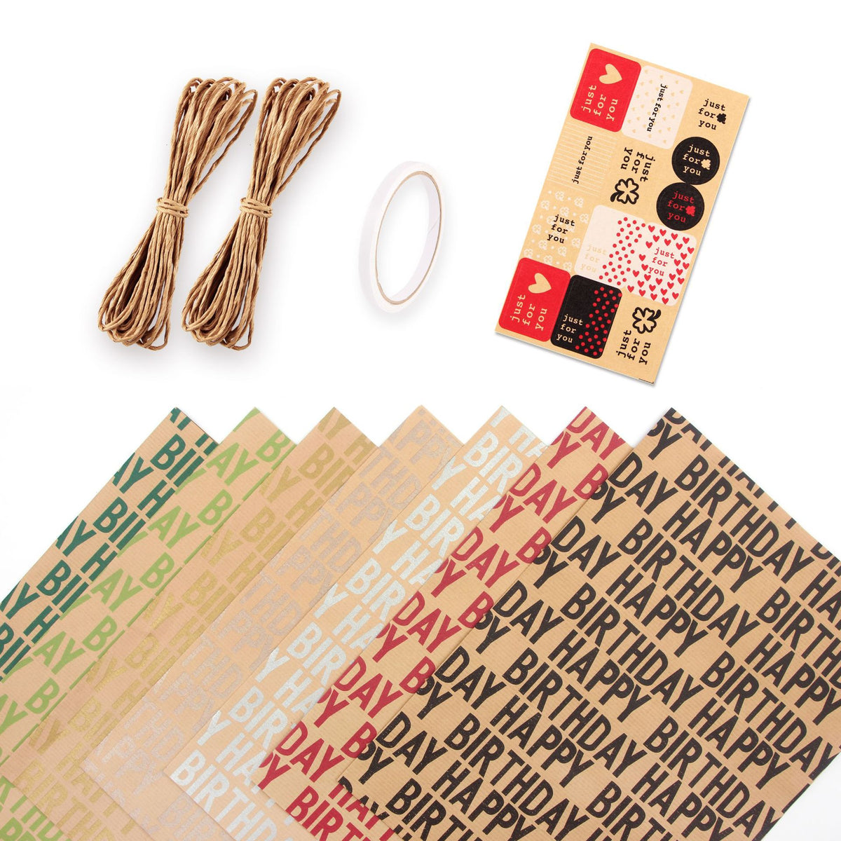 Antique Kraft Gift Wrapping Paper Gift Box Wrapping Paper