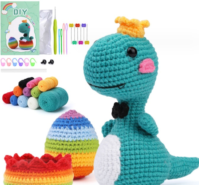 Crochet Material Package Woven Wool Ball Handmade Doll Diy Knitted Crochet Material Package