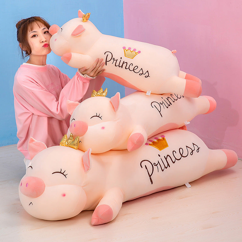 Crown Peppy Pig Plush Toy