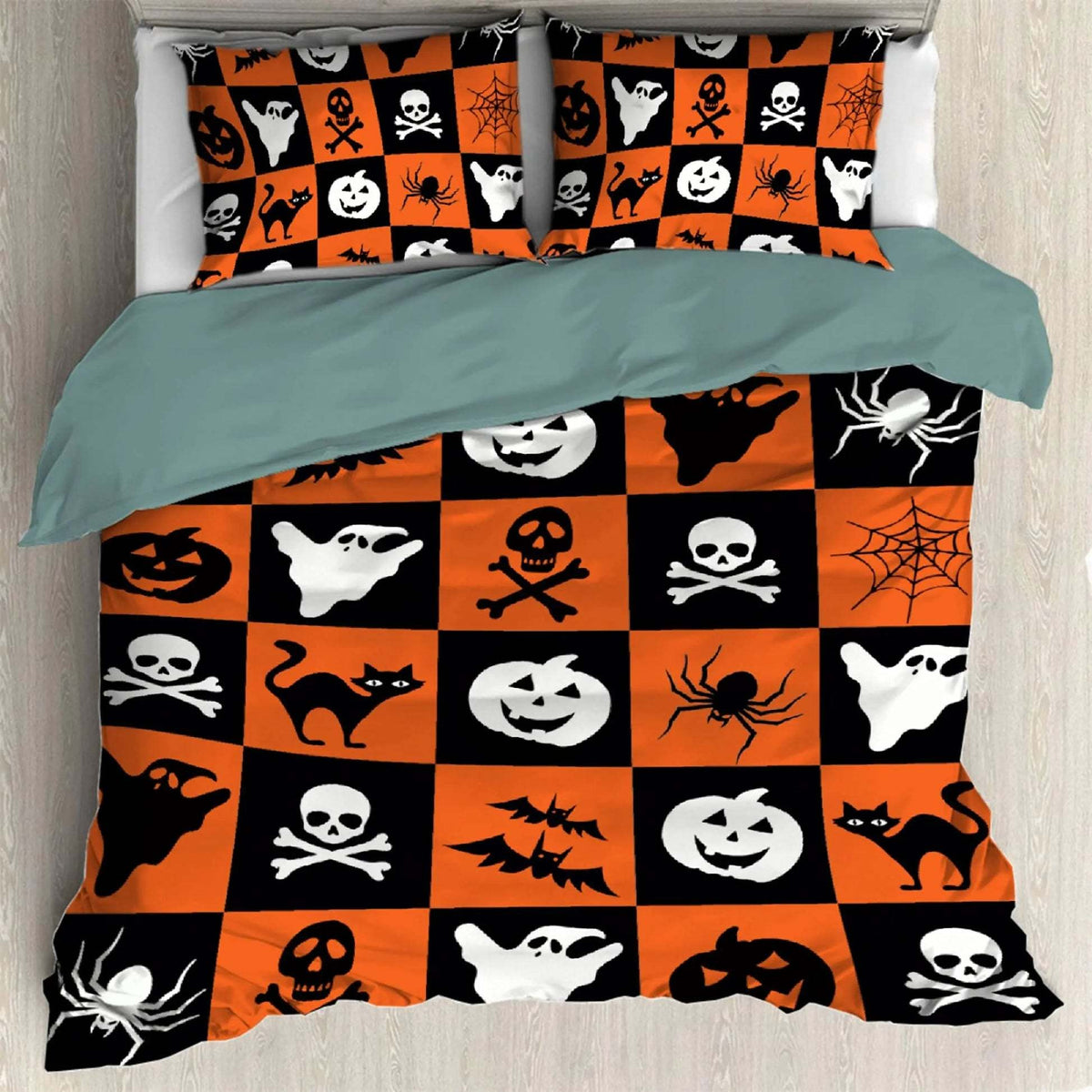 3d Digital Printed Bed Sheet Quilt Cover Bedding Three-Piece Set