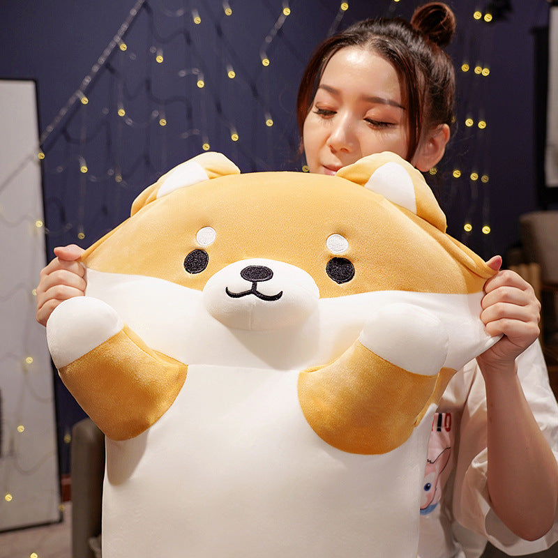 Bed Large Cushion Cute Shiba Inu Couch Pillow
