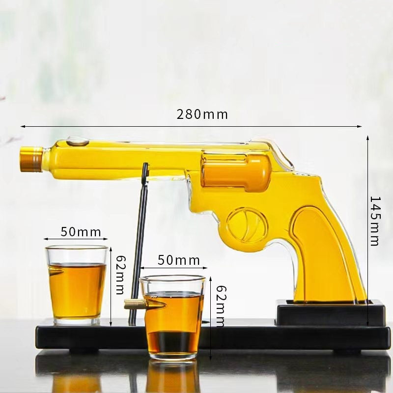 Borosilicate Glass Red Wine Travel Bottles Whiskey Wine Decanter