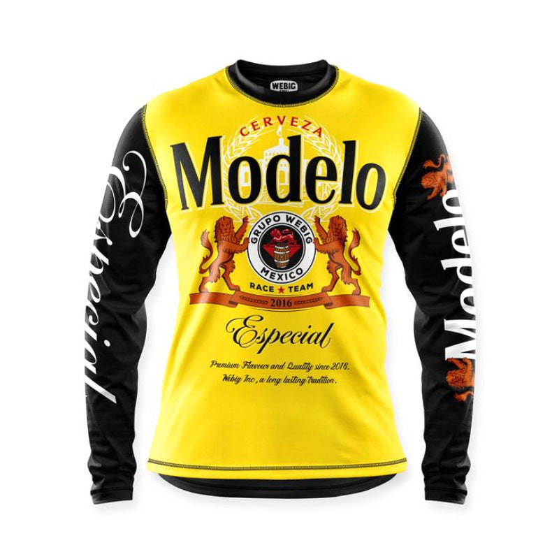 Road Bike Scrambling Motorcycle Top Riding Team Uniform