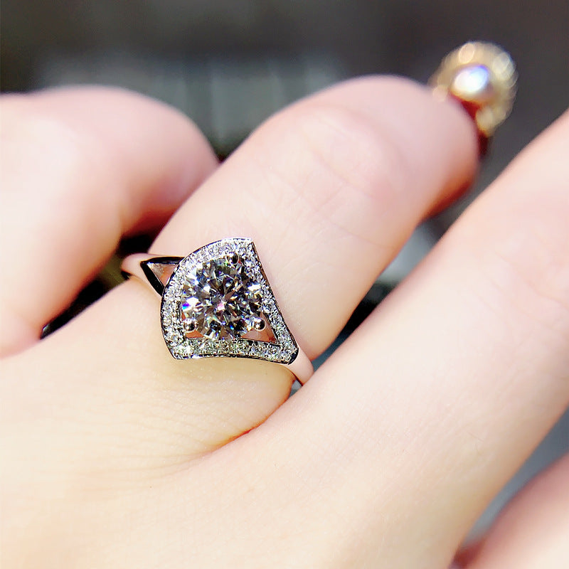 Moissanite Ring
